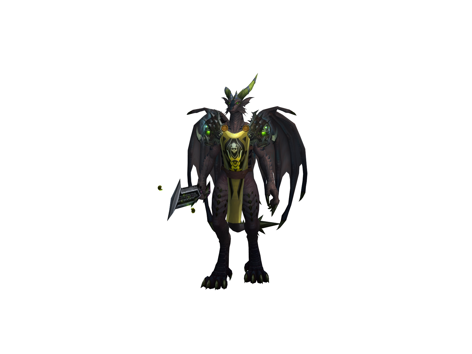 Permadragonp 3D character render