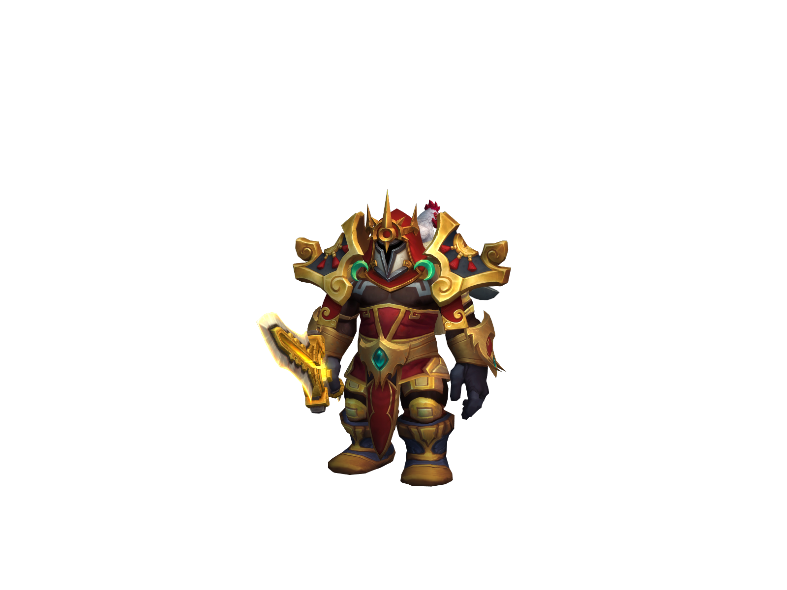Zoghar 3D character render