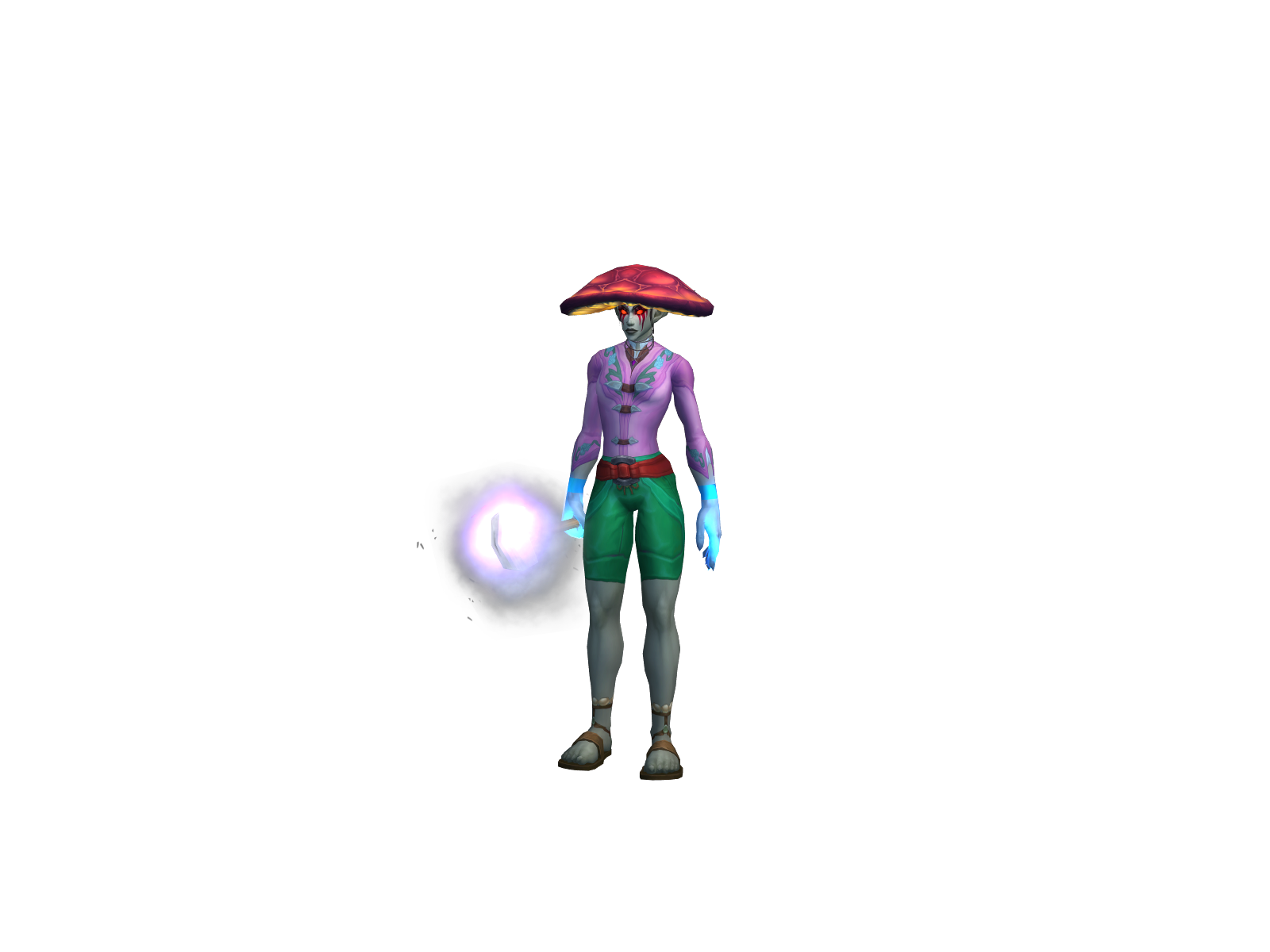 Phobo 3D character render