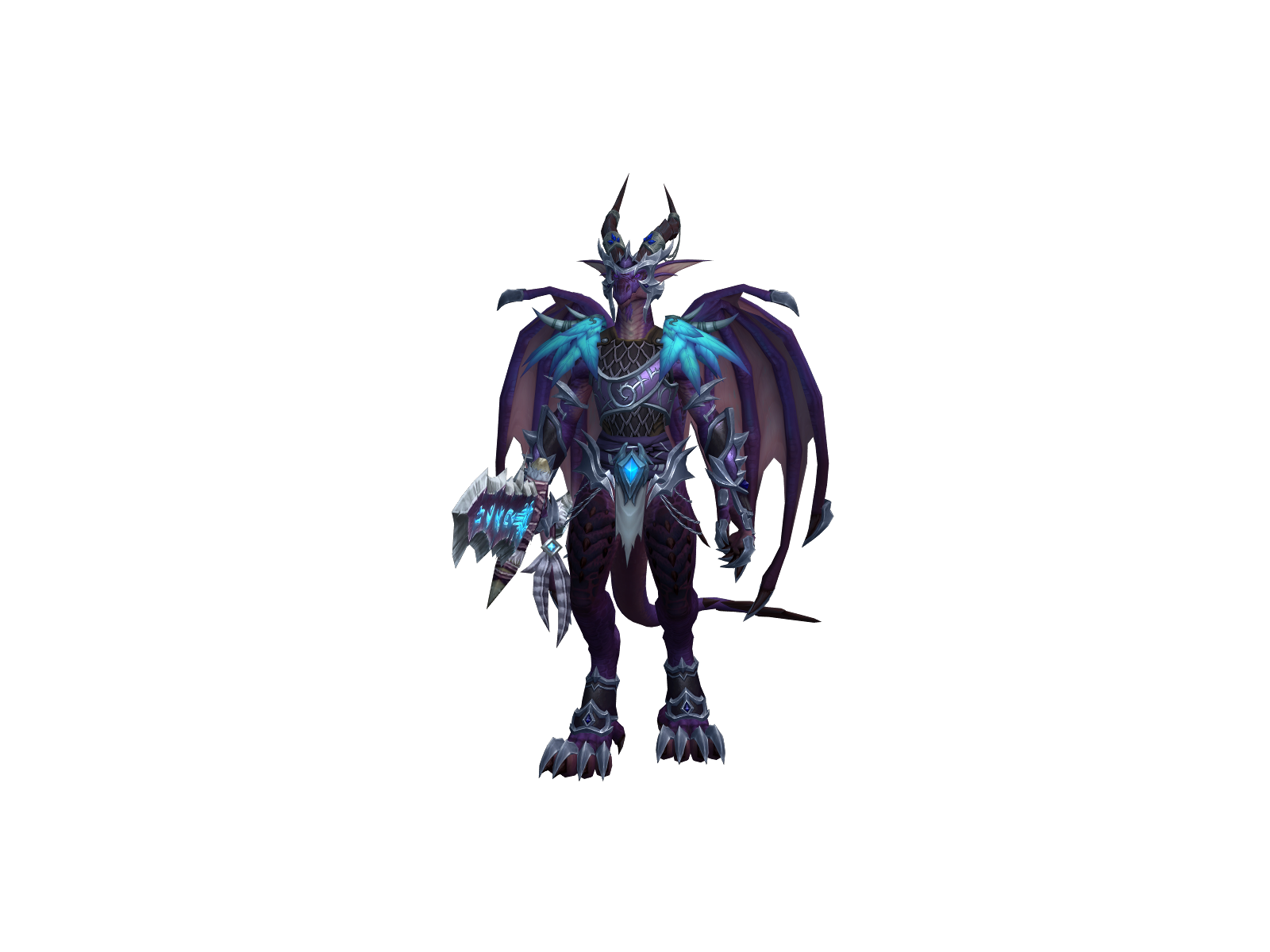 Griok 3D character render