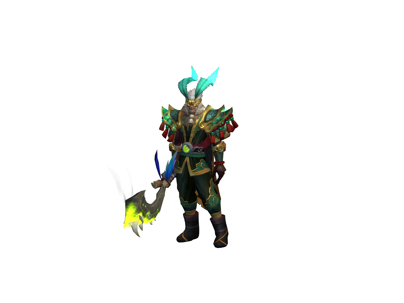 Monkaleb character render