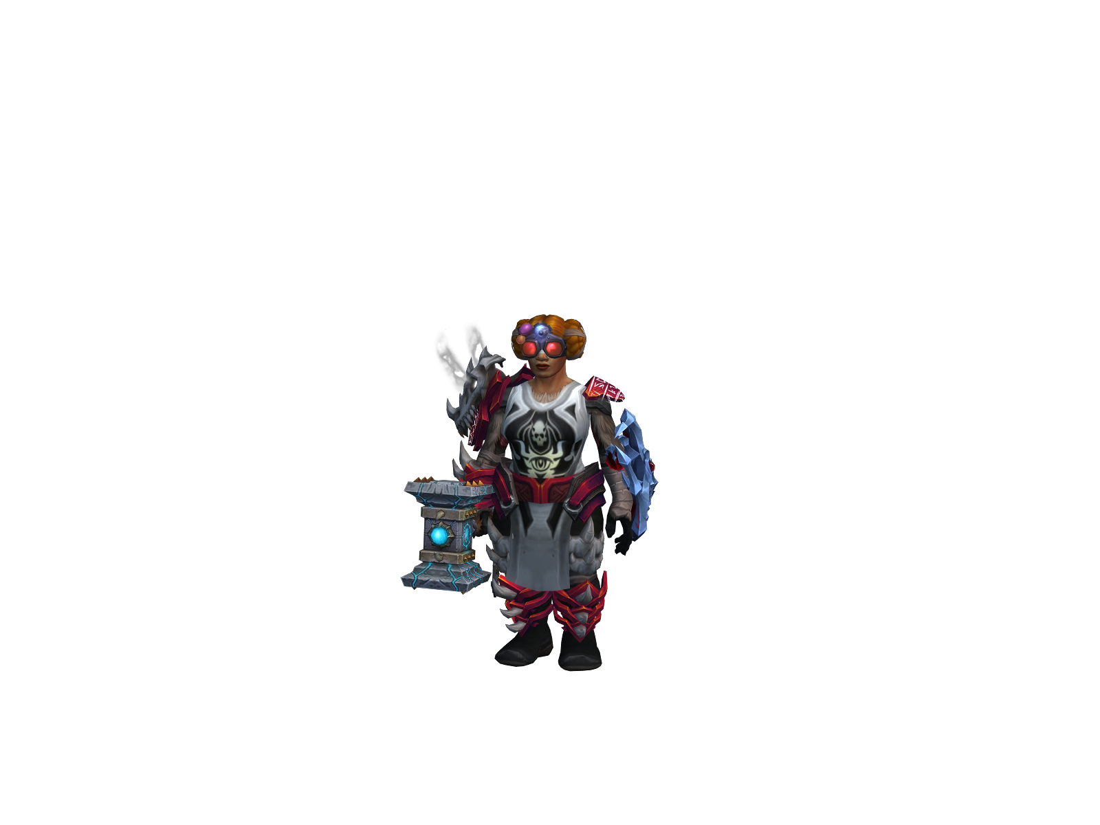 Bonsham 3D character render