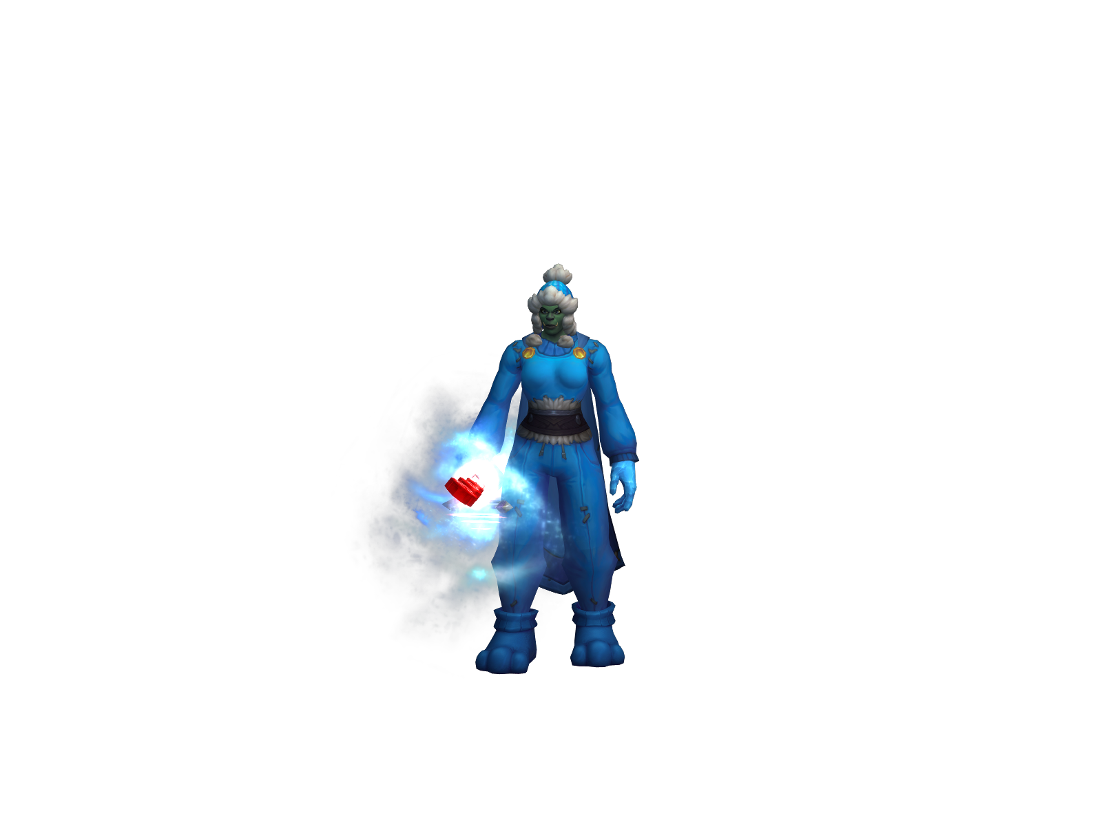 Shatterbait 3D character render