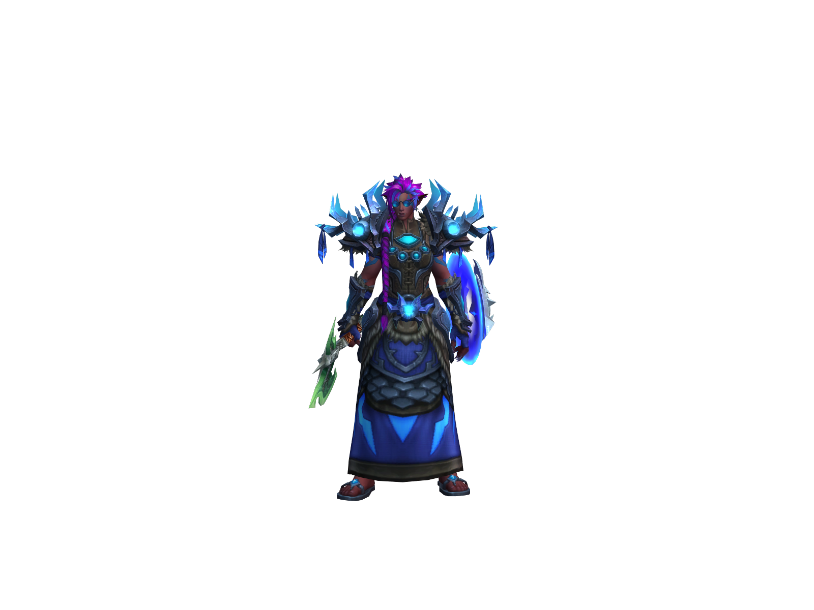 Kraitshaman 3D character render