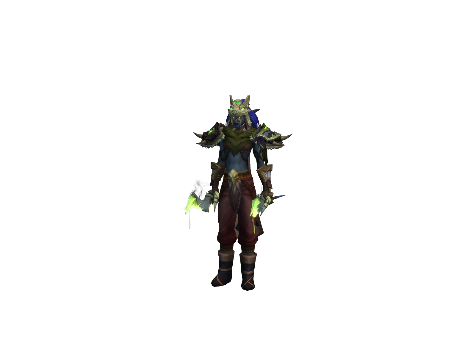 Klauzia 3D character render