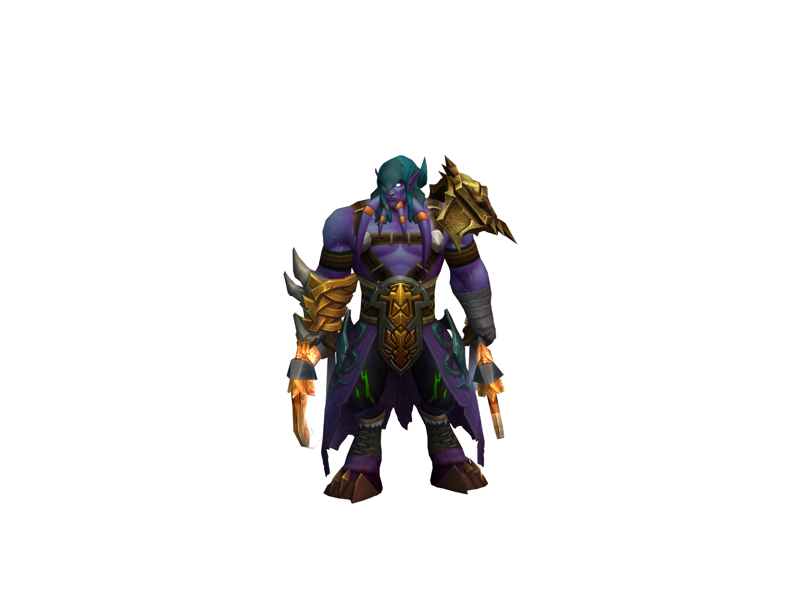 Akoma 3D character render