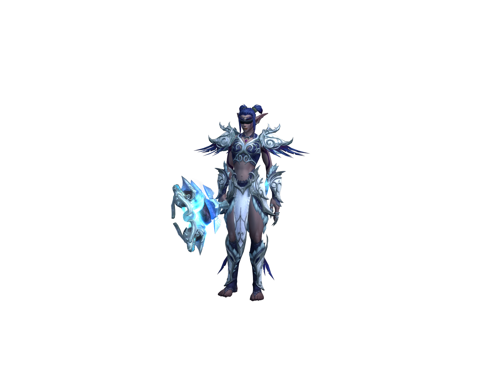 Nârie 3D character render