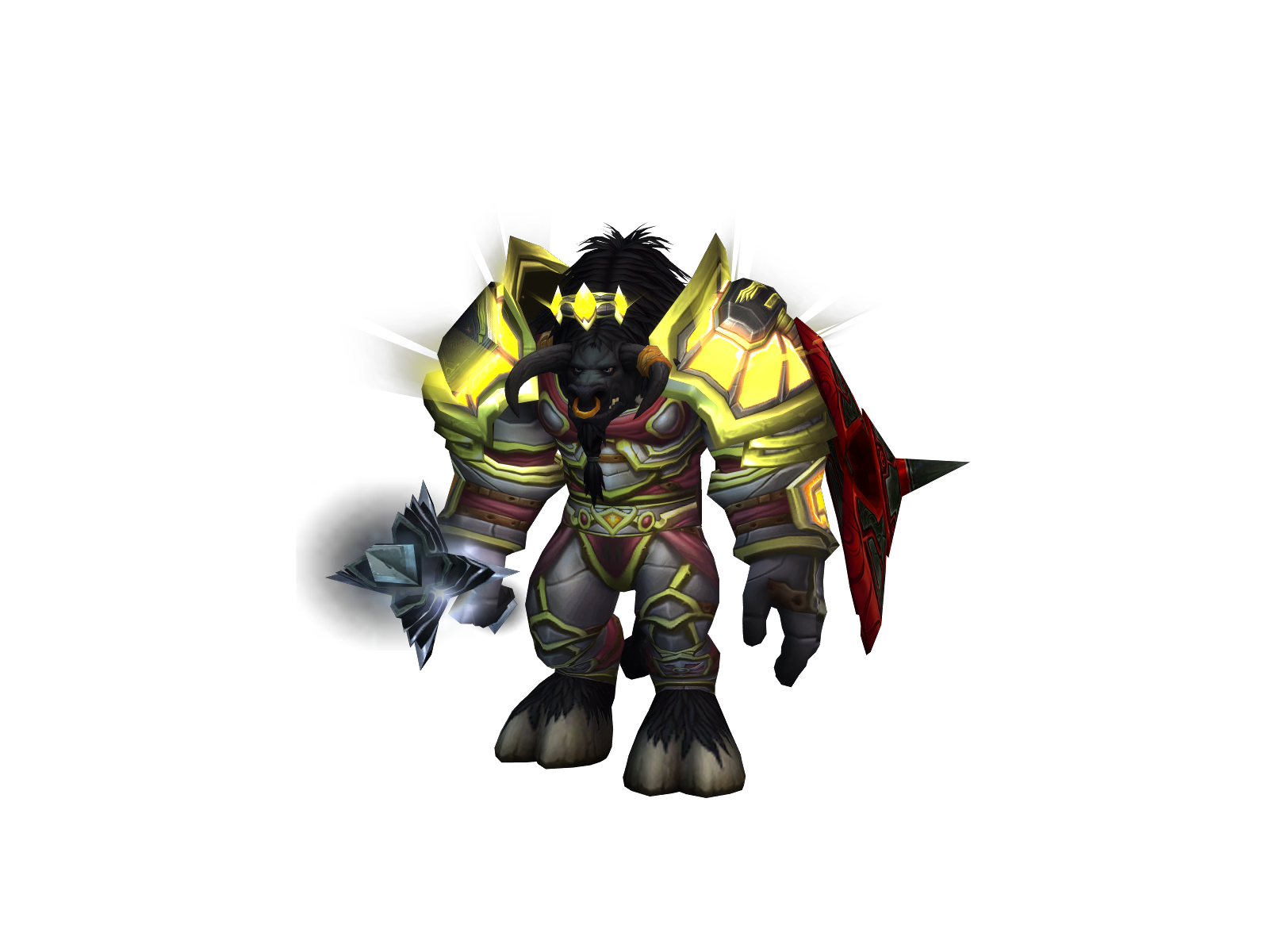 Tâd 3D character render