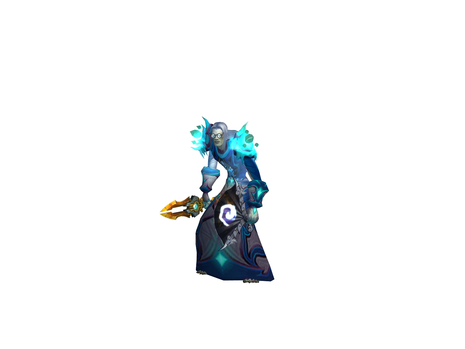 Qrvapriest 3D character render