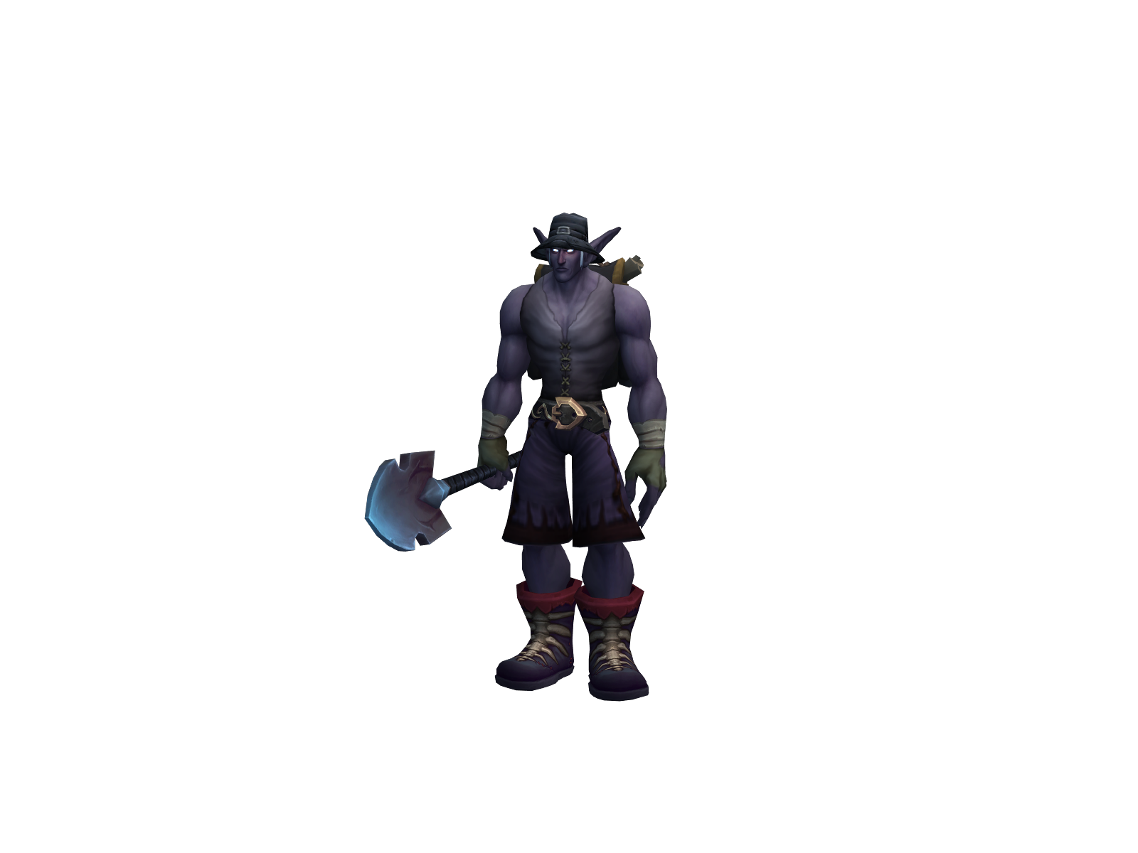Oìda 3D character render