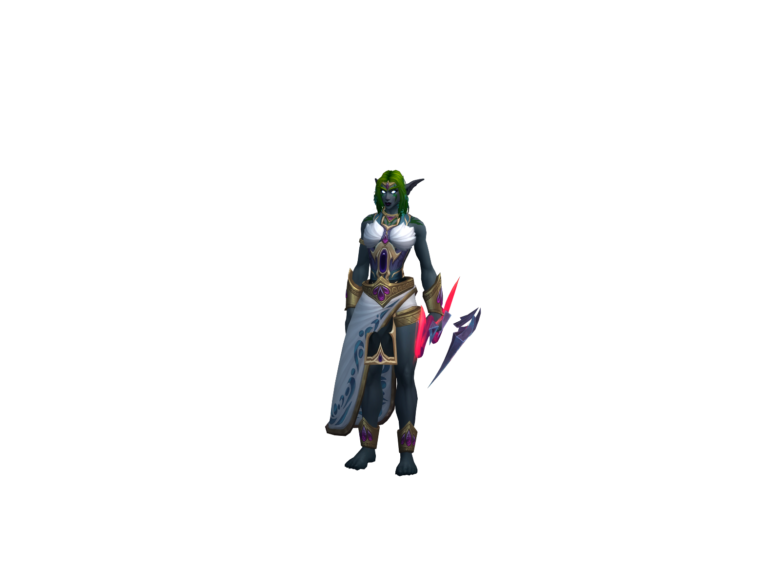 Merbes 3D character render