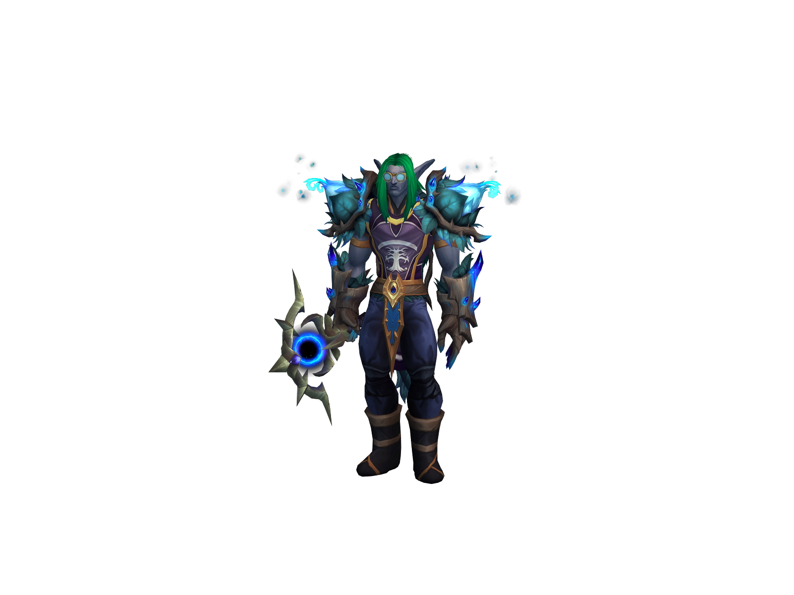 Greengünter 3D character render