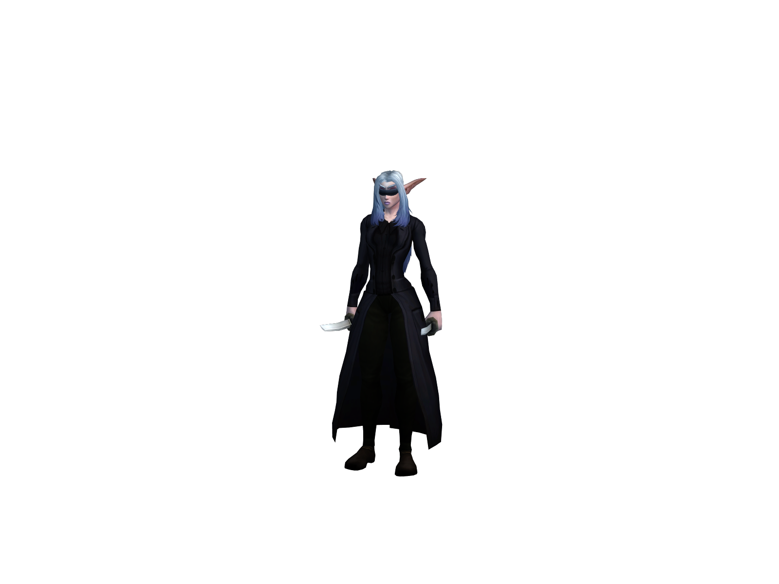 Bellenelfine 3D character render