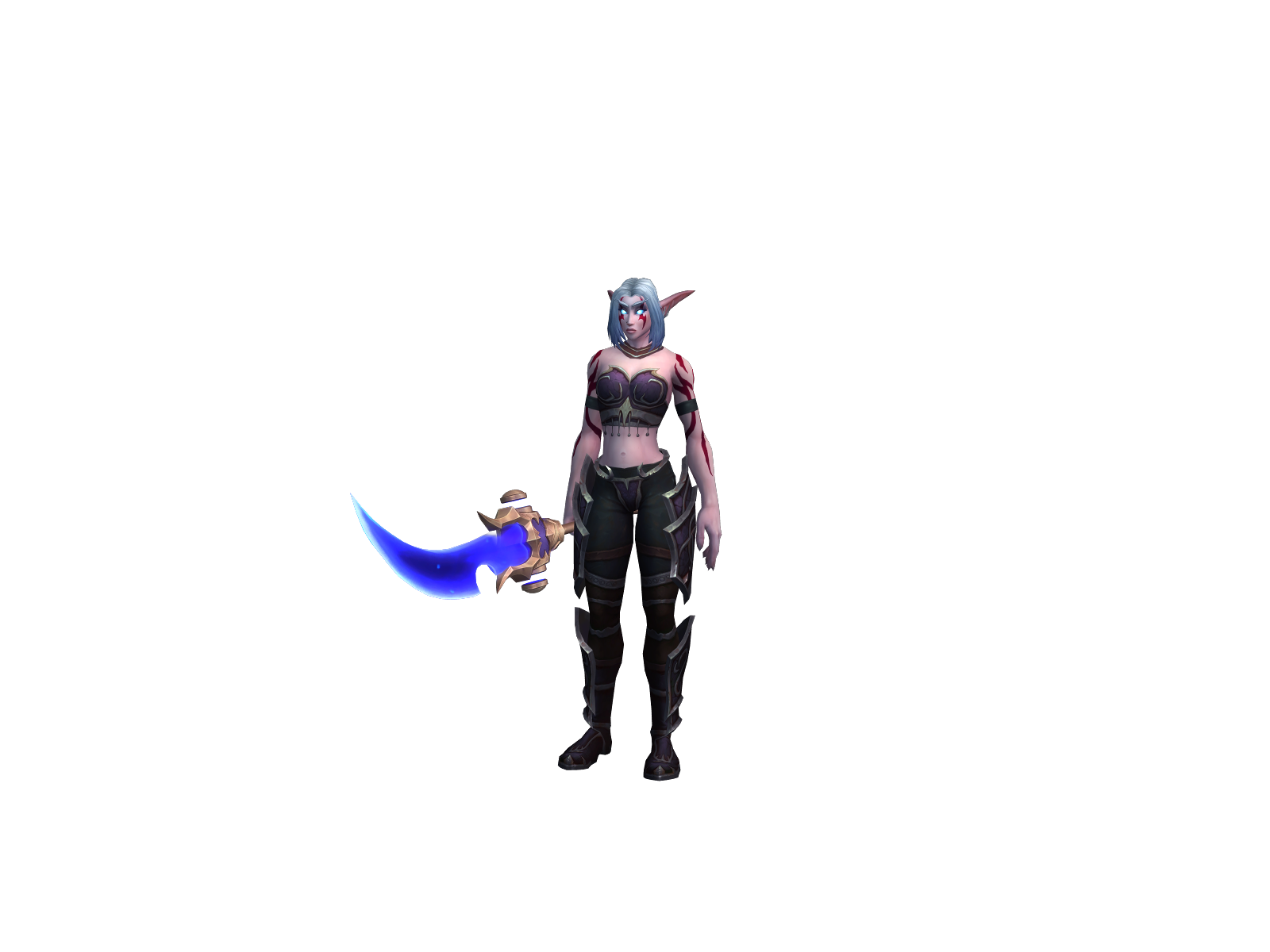 Lyzra 3D character render