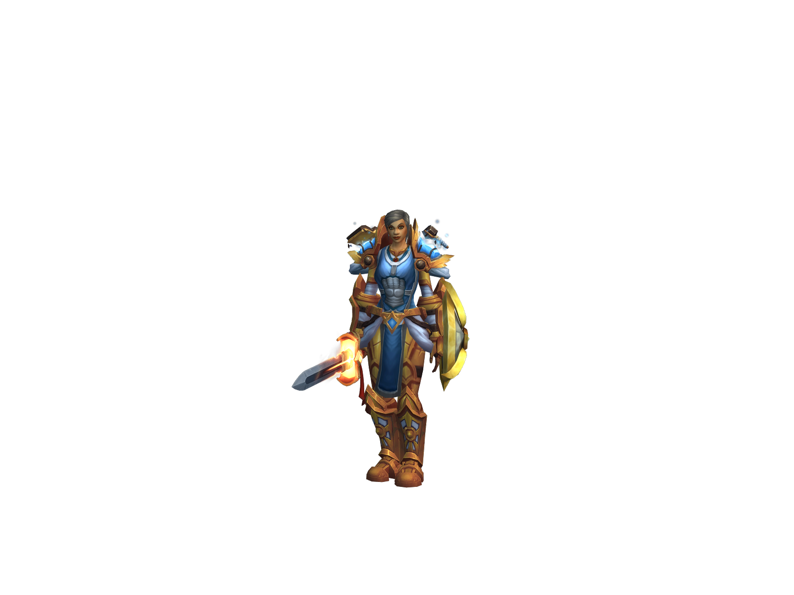 Ssjresko 3D character render