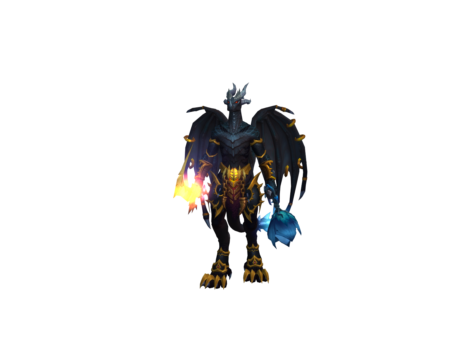 Sacrow 3D character render