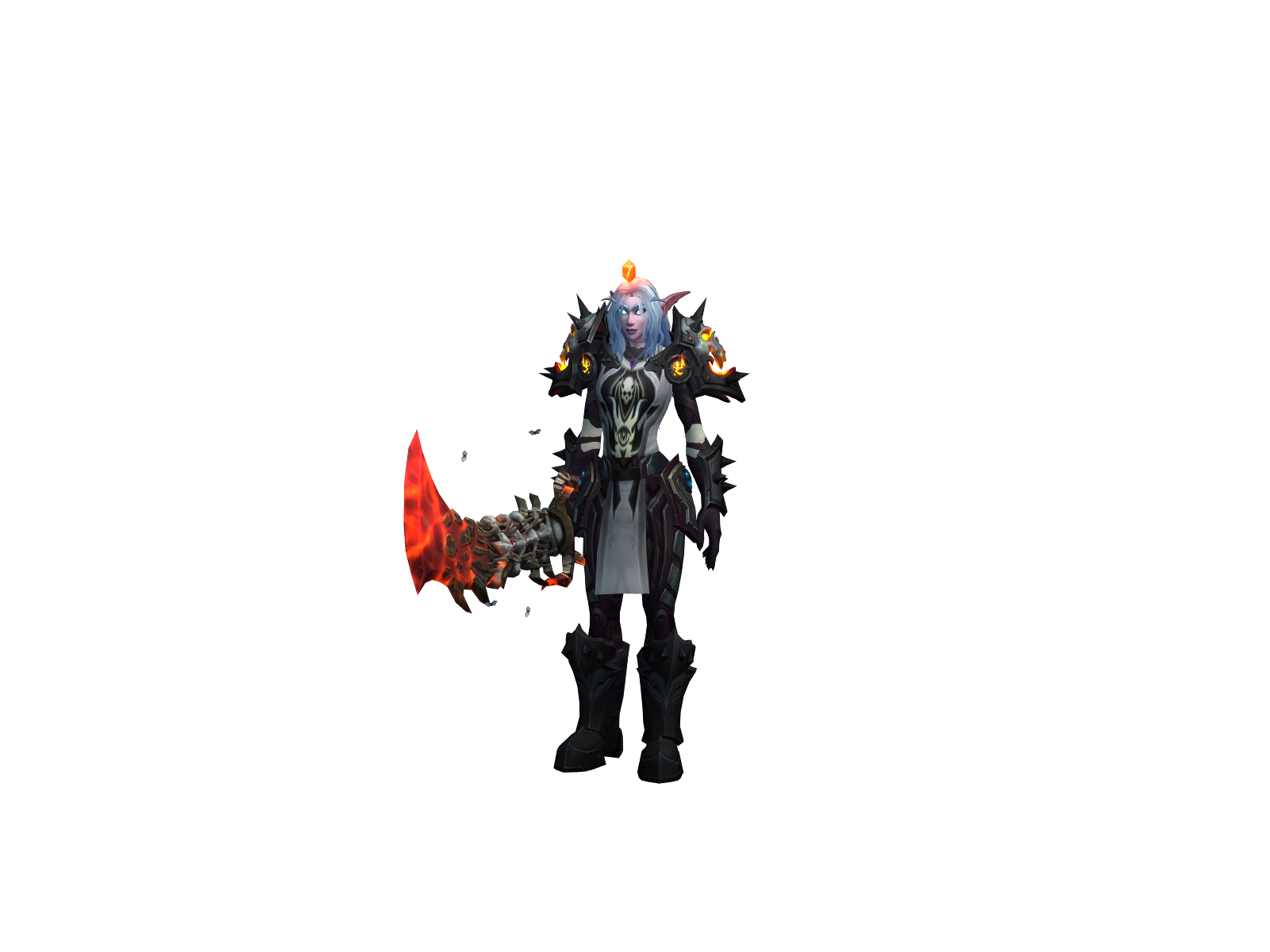 Deathslittle 3D character render
