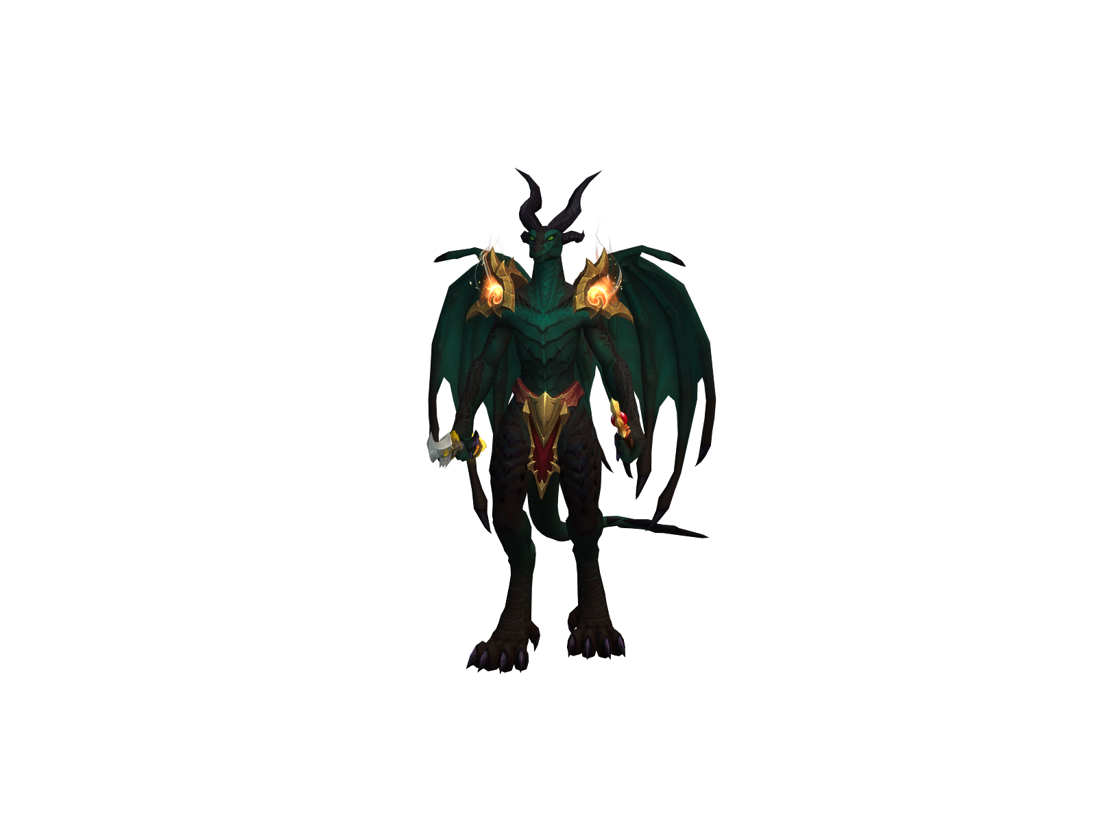 Emyndra 3D character render