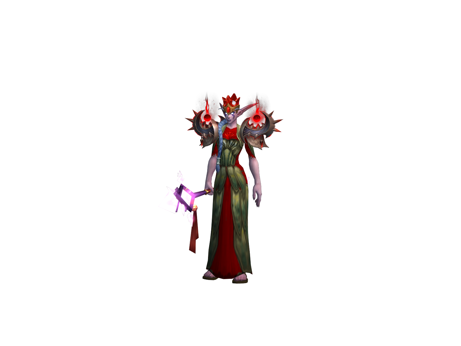 Tèsz 3D character render