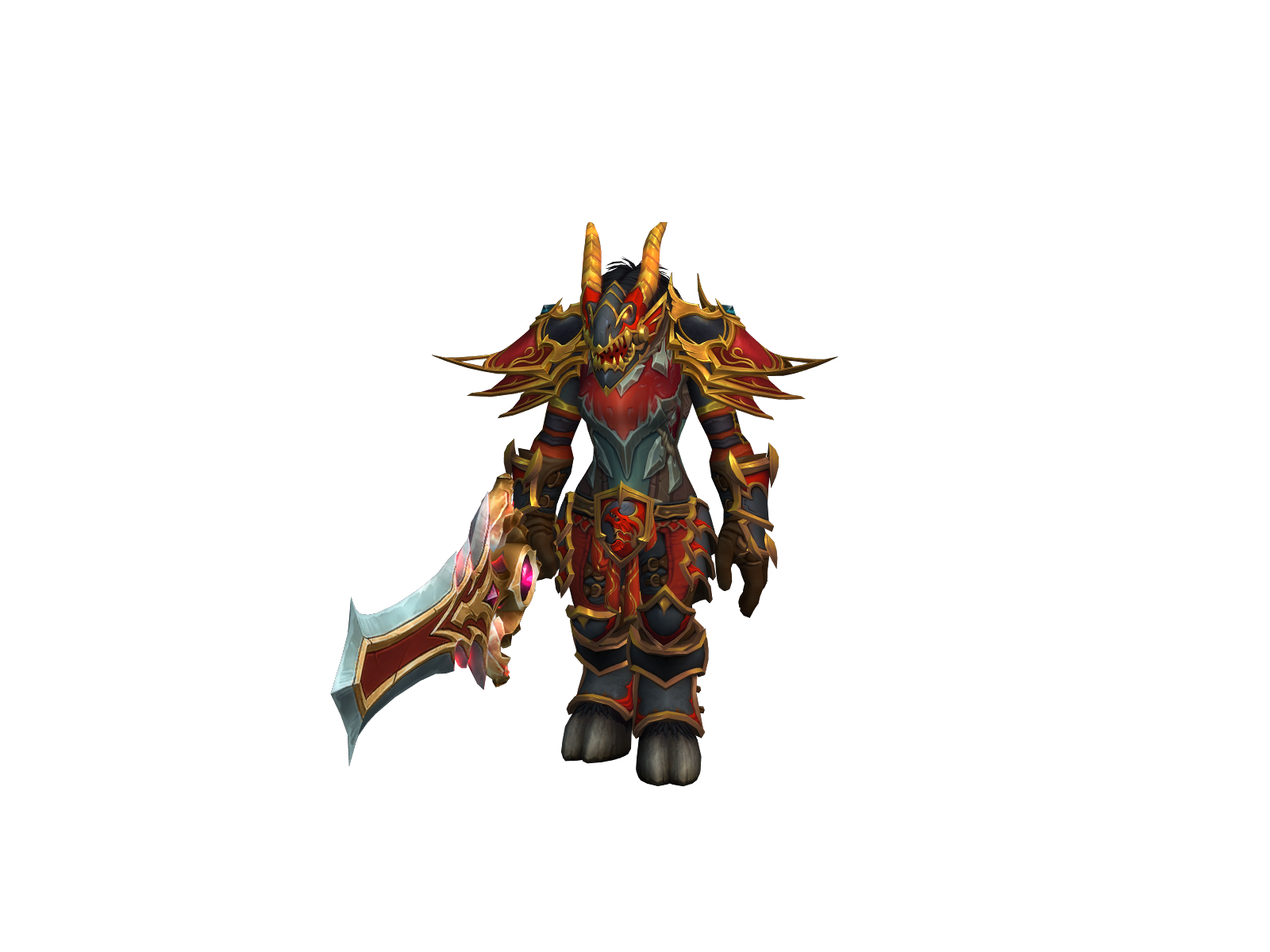Auraah 3D character render