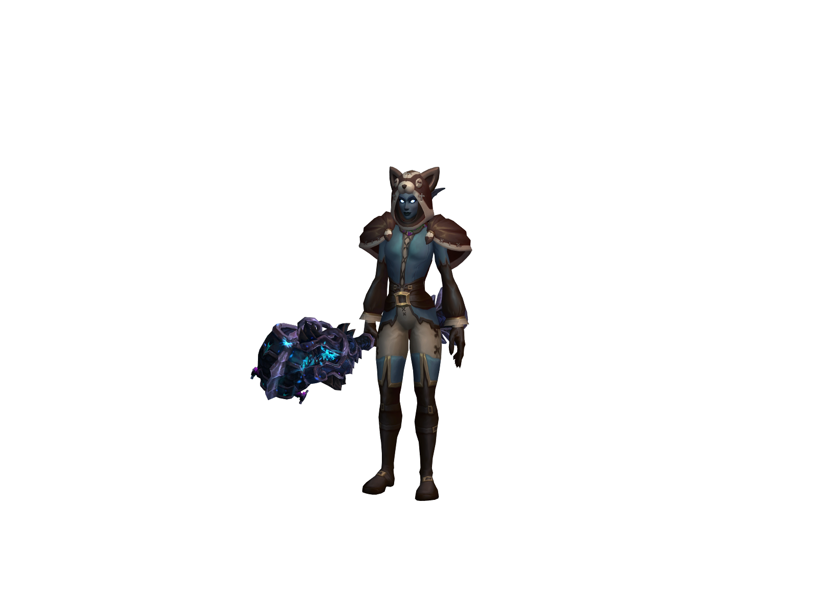 Tanked 3D character render