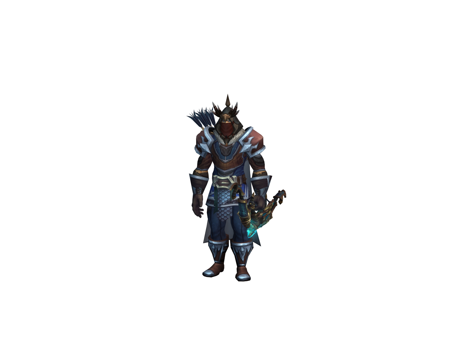 Jouxe 3D character render