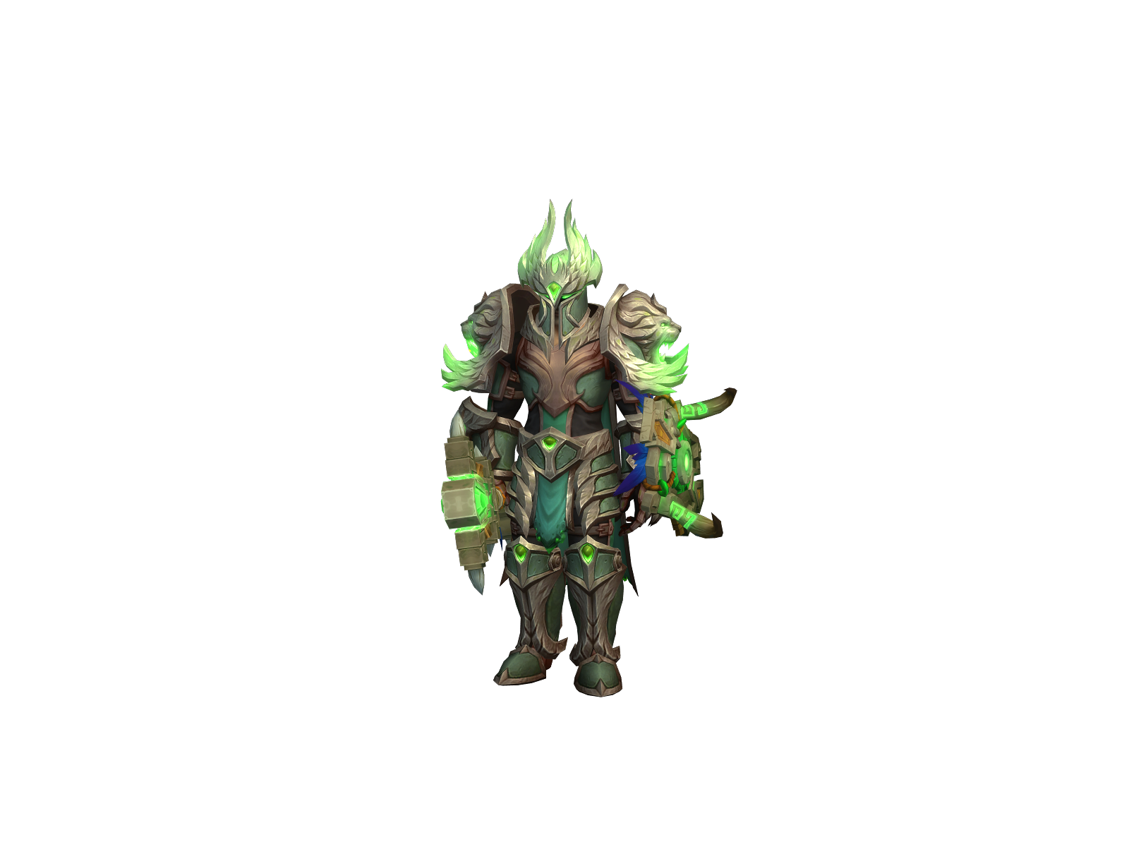 mjölnirson 3D character render