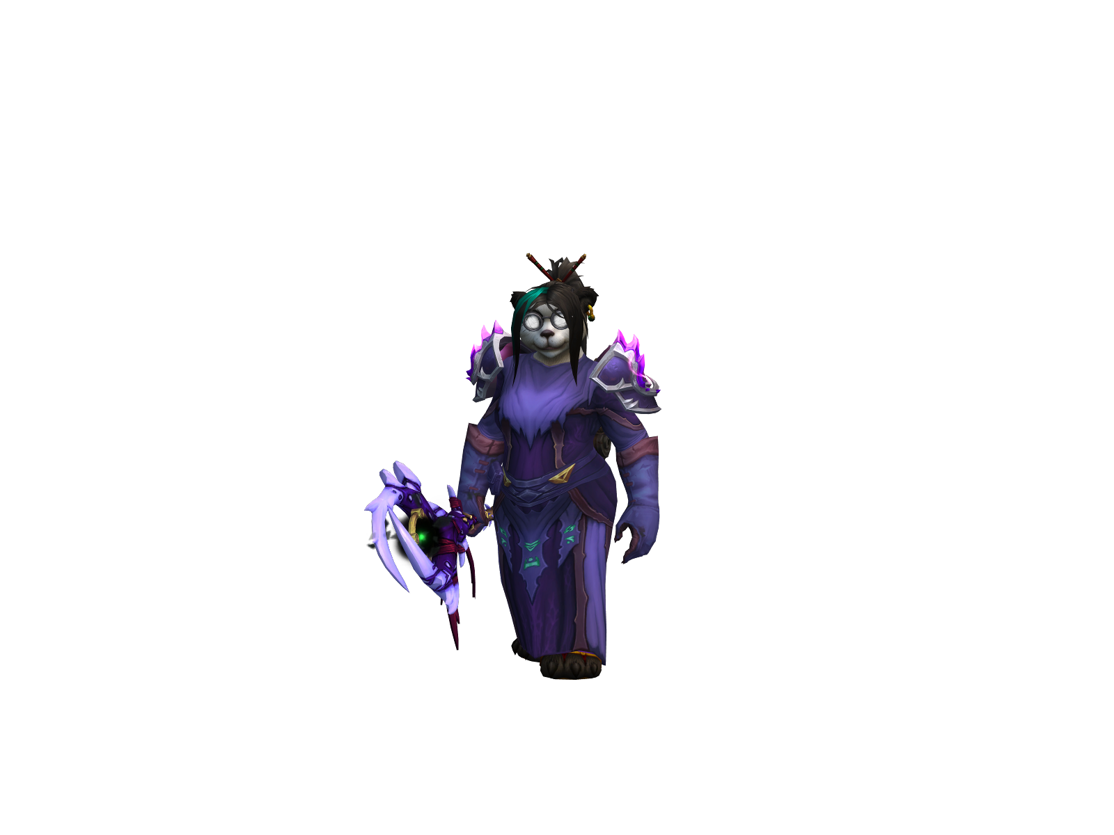 Ôlàf 3D character render