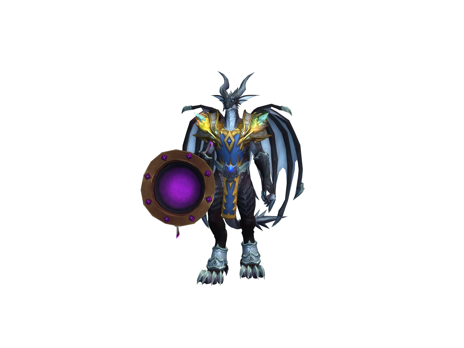 Blazewyrm 3D character render