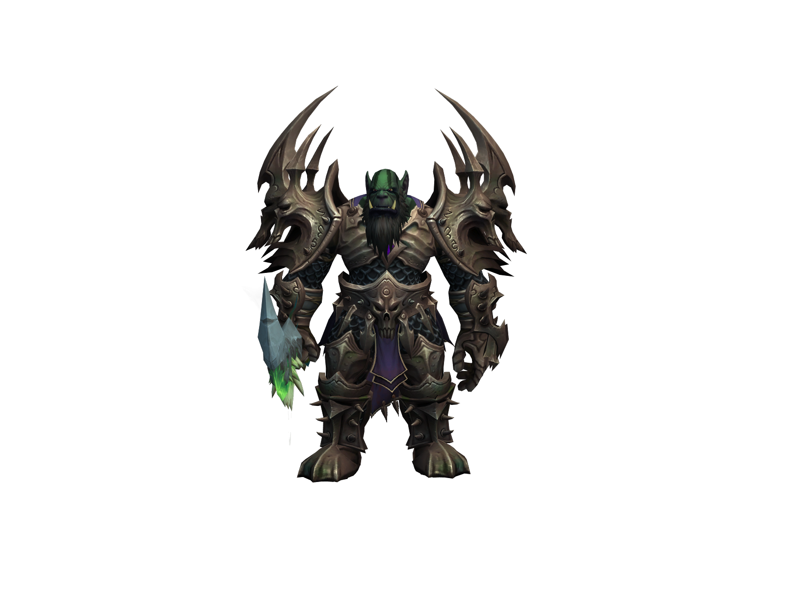 Worcan 3D character render