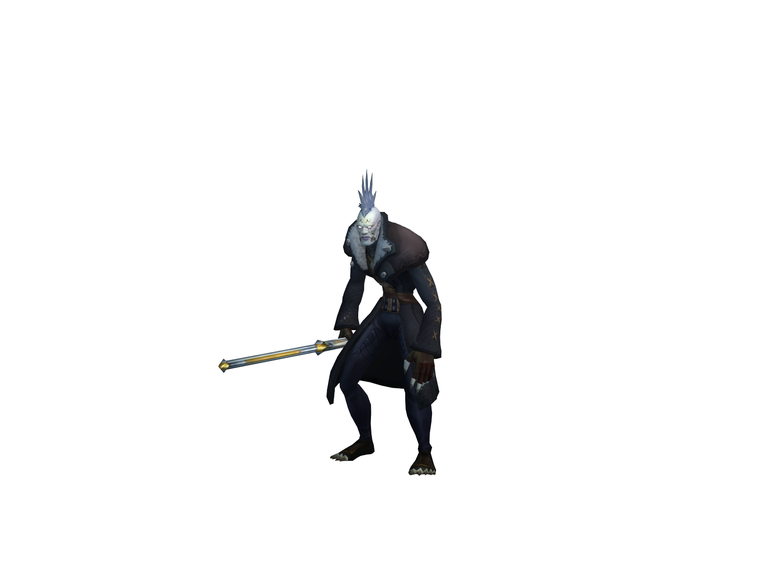 Fukzor 3D character render