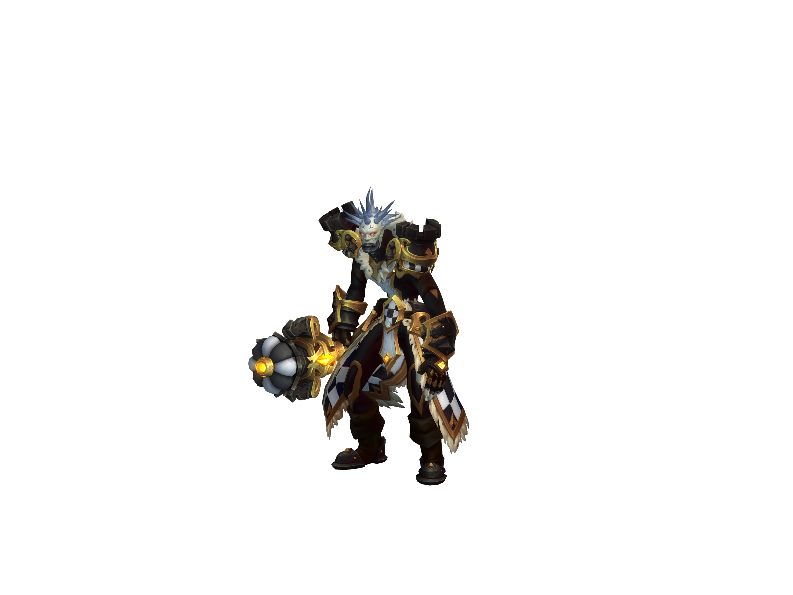 Ahekc 3D character render