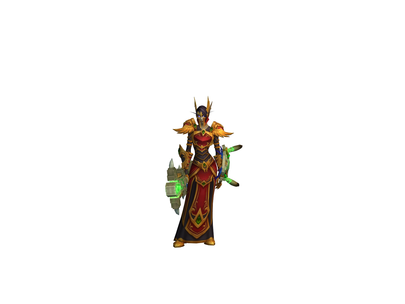 Vyvara 3D character render