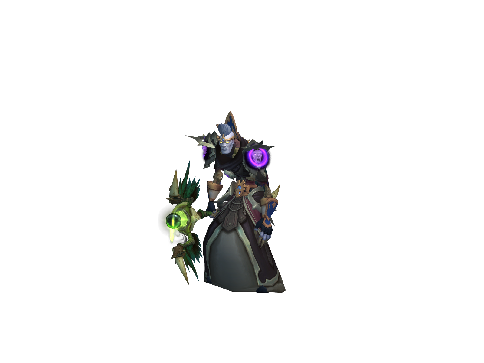 Gromlina 3D character render
