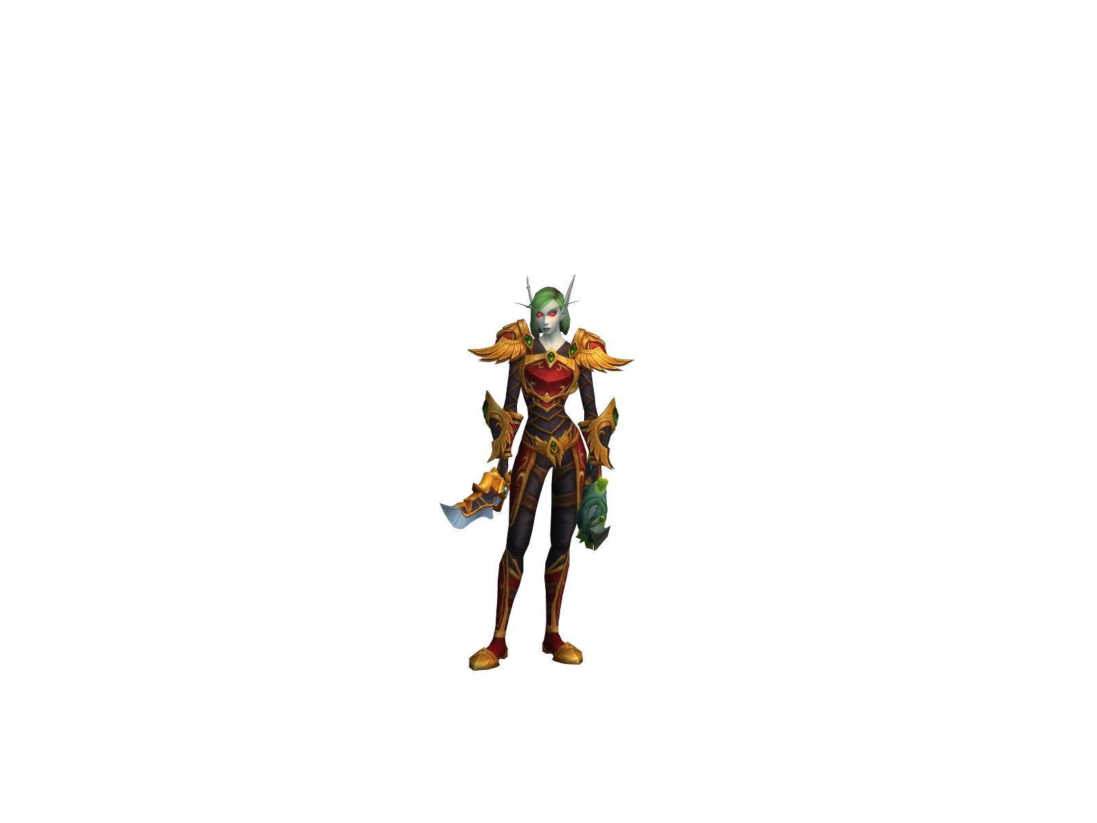 Themainy 3D character render