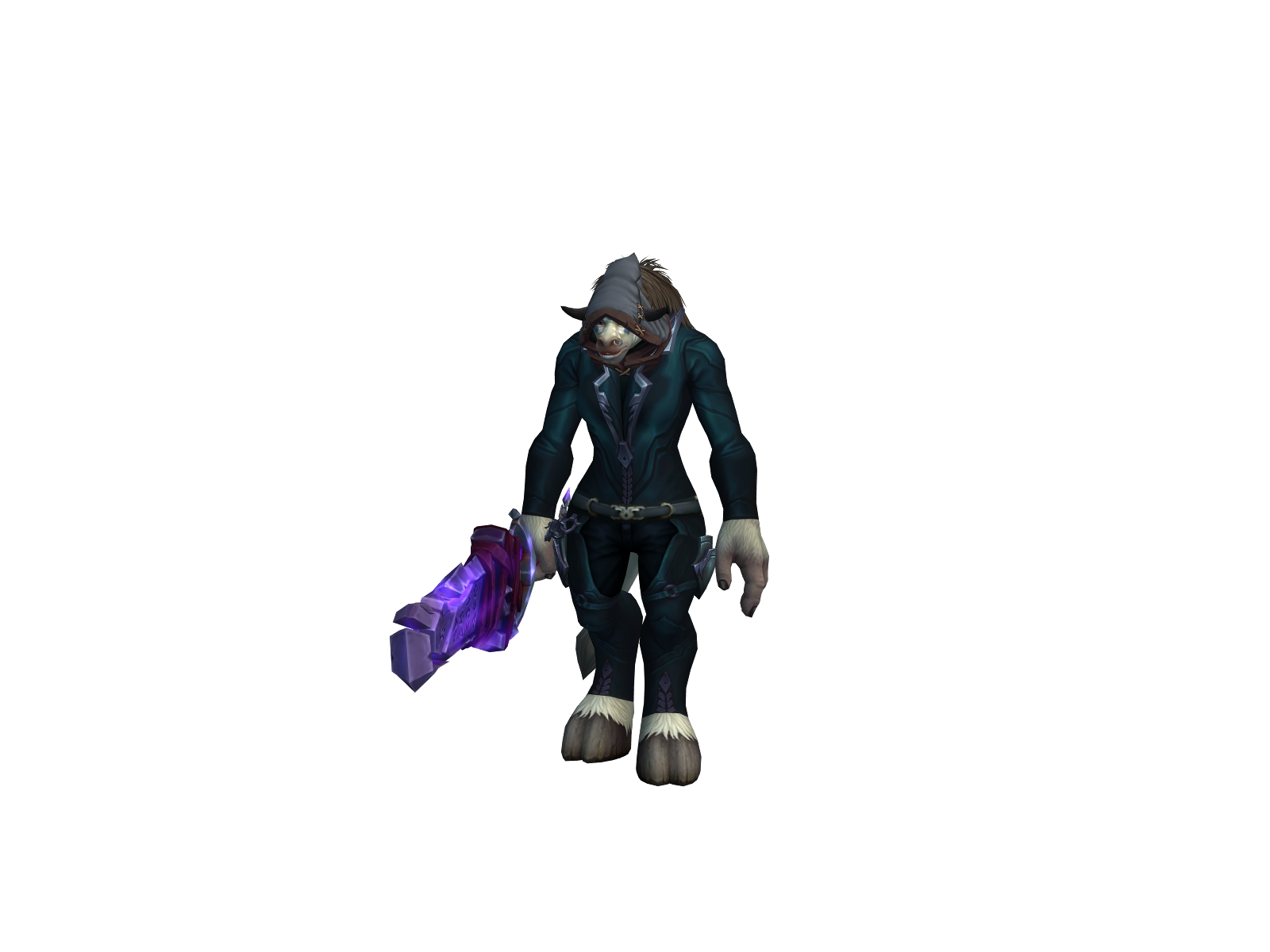 Hildègard 3D character render