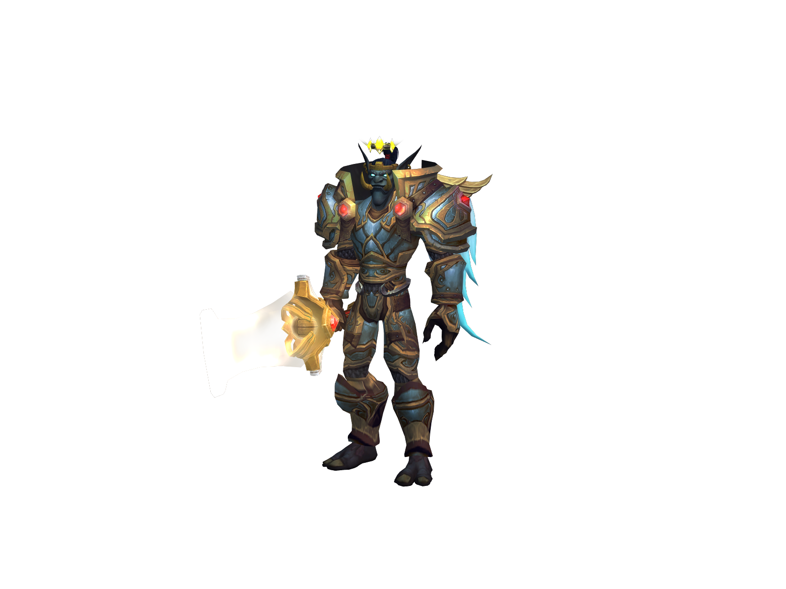 Xalraktari 3D character render