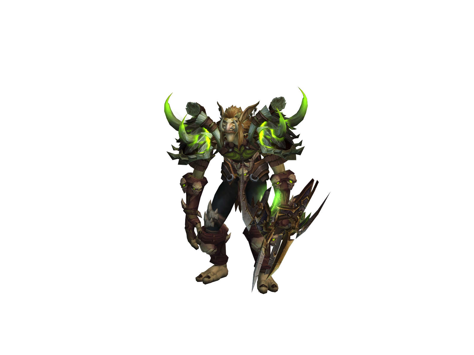 Aufkrampf 3D character render