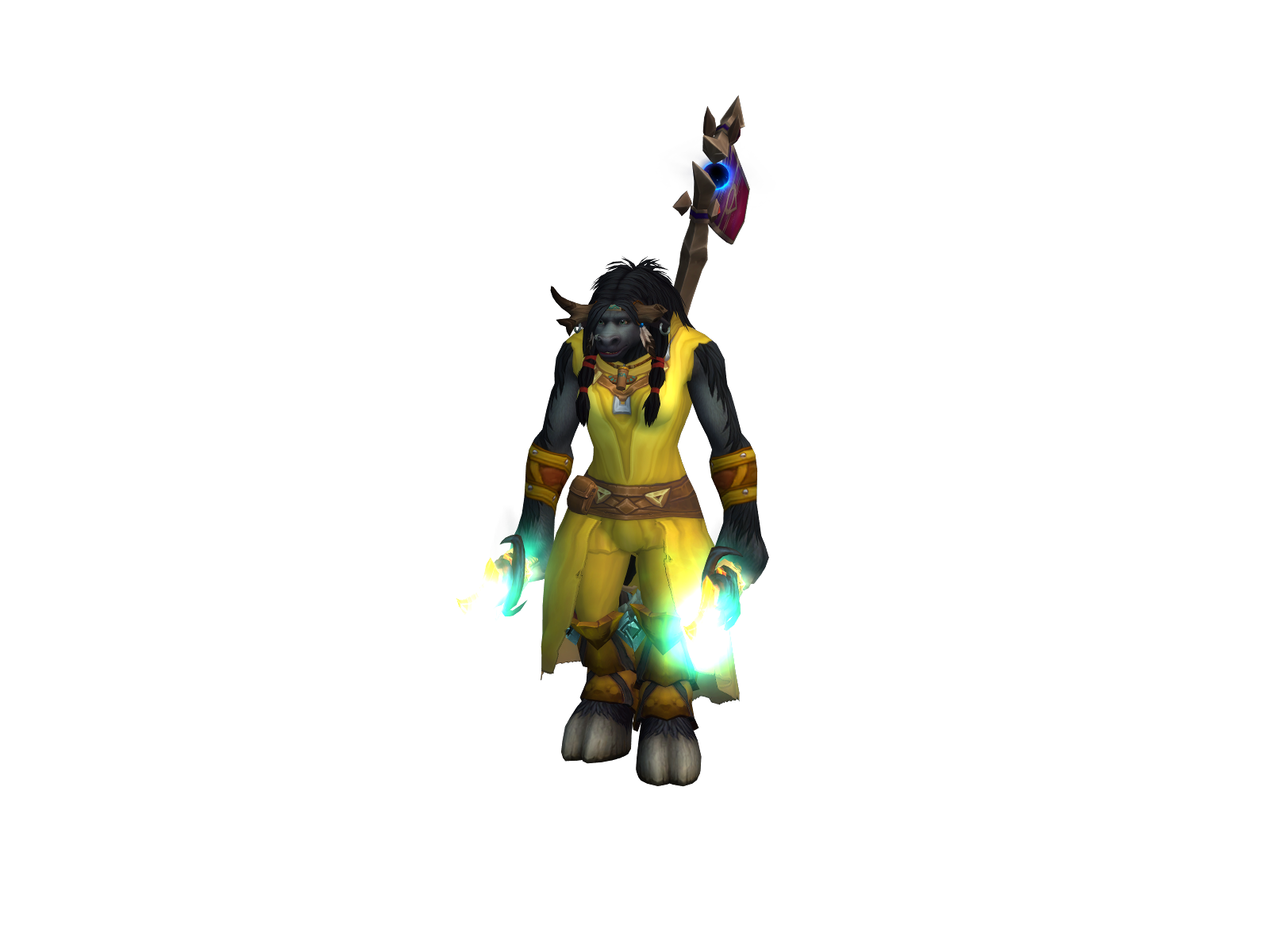 Huntthémdown 3D character render