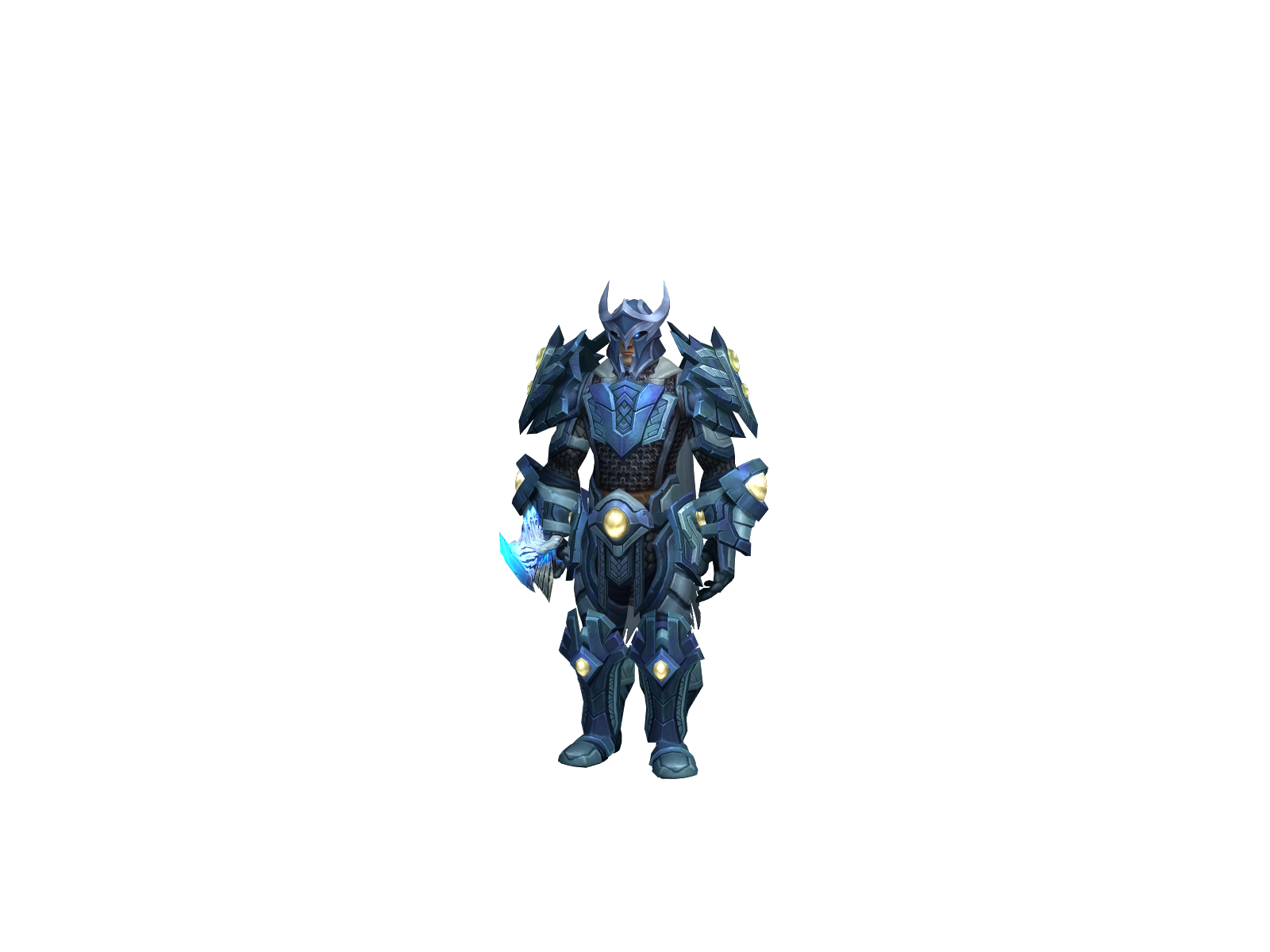 Allucere 3D character render
