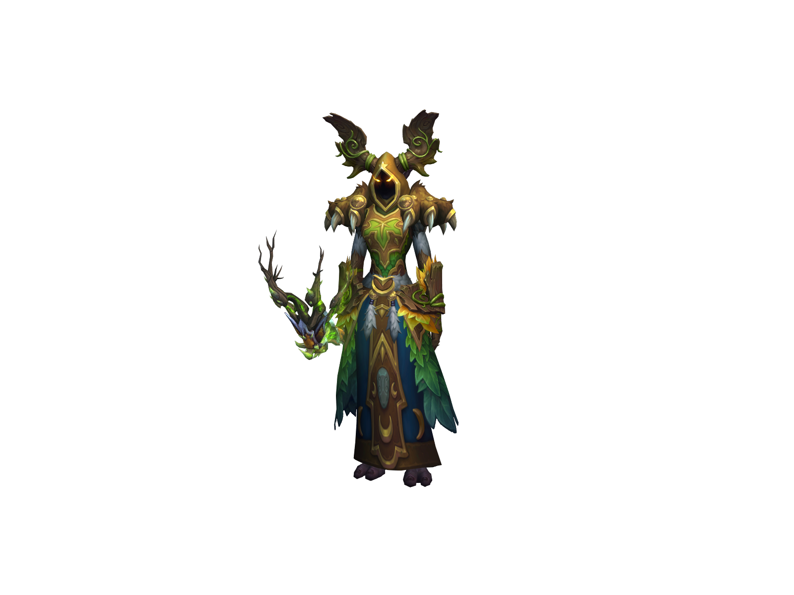 Jinchuríki 3D character render