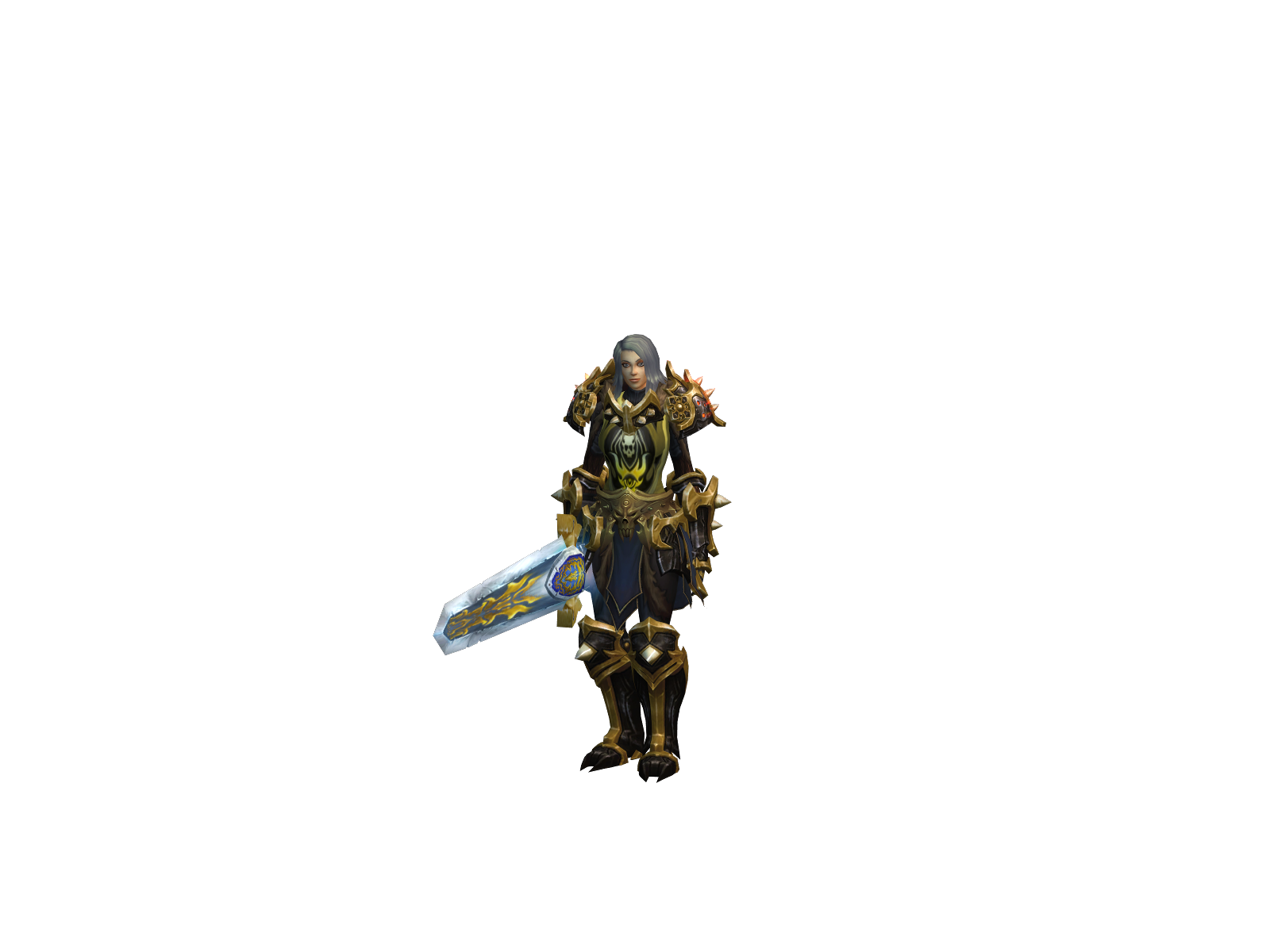 Nukanja 3D character render