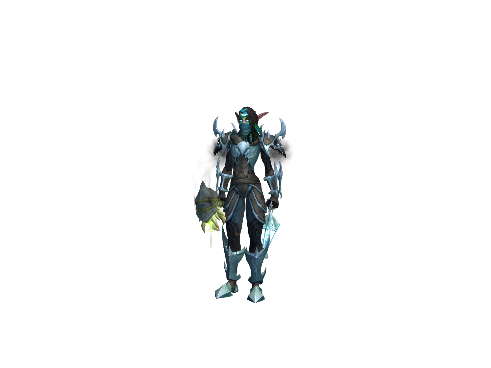 Asloé 3D character render