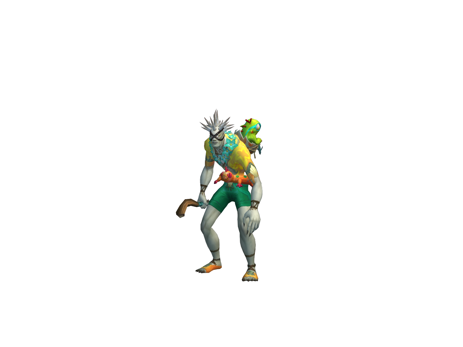 Shofian 3D character render