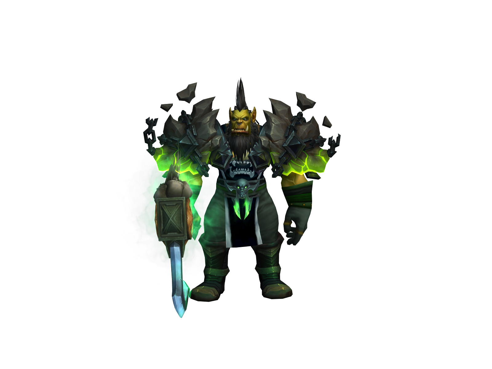 Xtyrán 3D character render