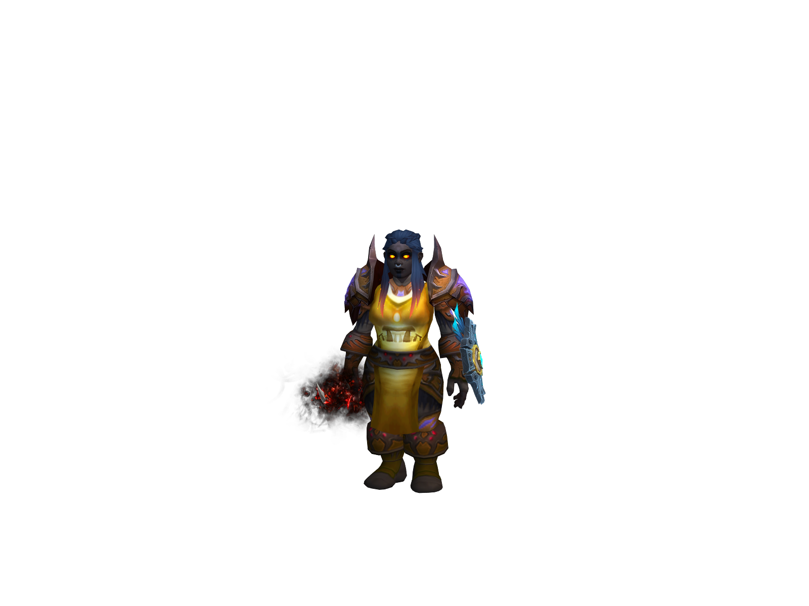 Tharma 3D character render