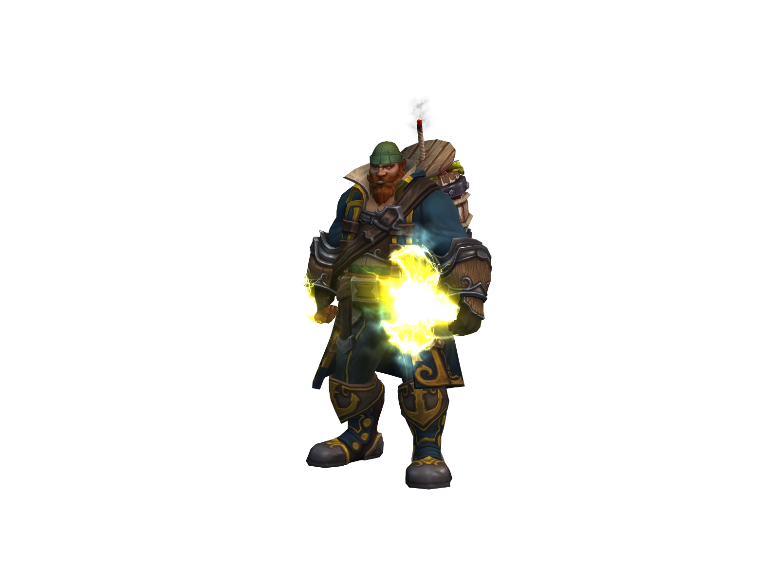 Nuggetlord 3D character render