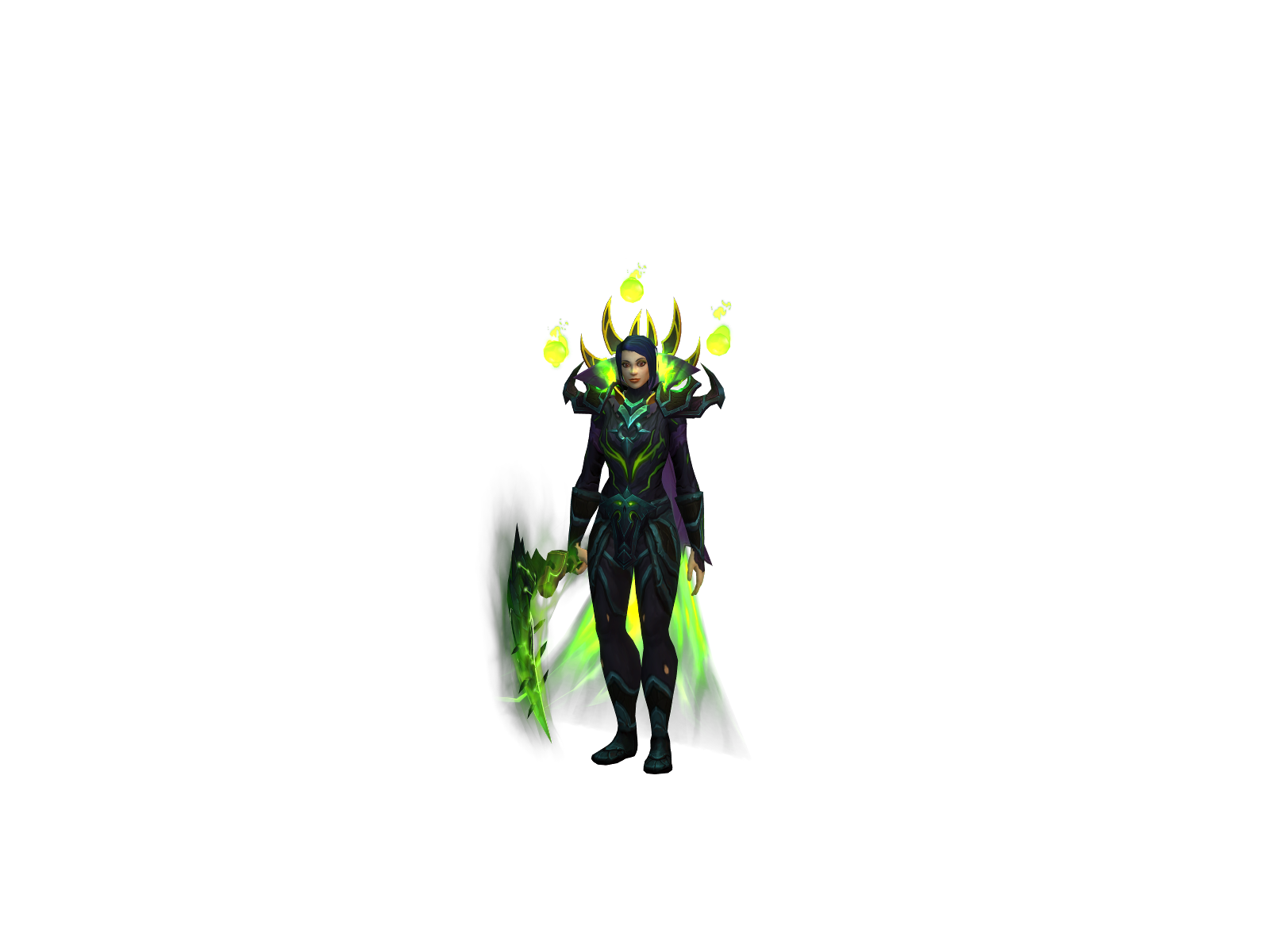 Adehna 3D character render