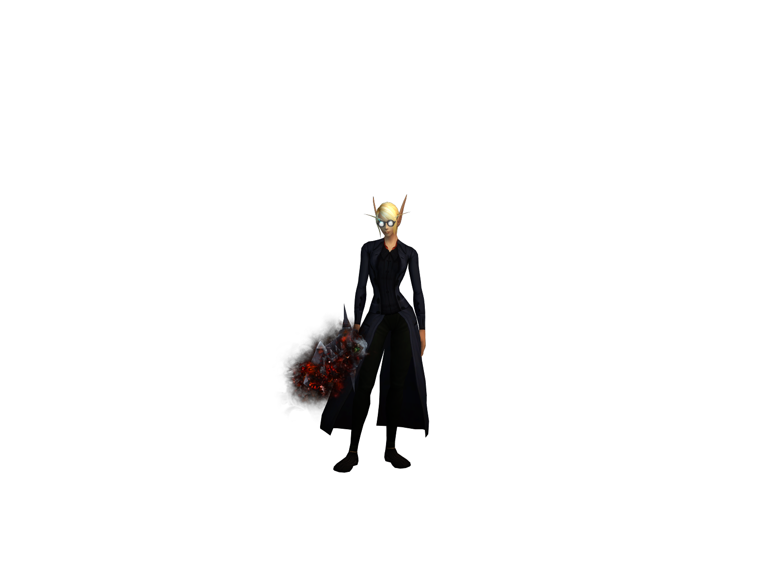 Samantris 3D character render