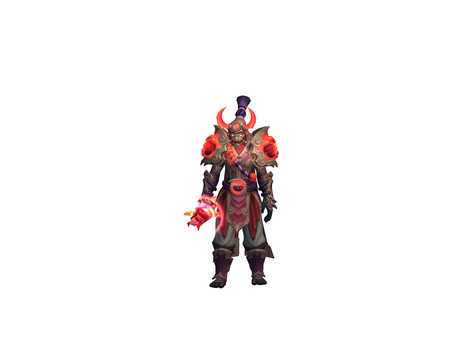 Milismonk 3D character render